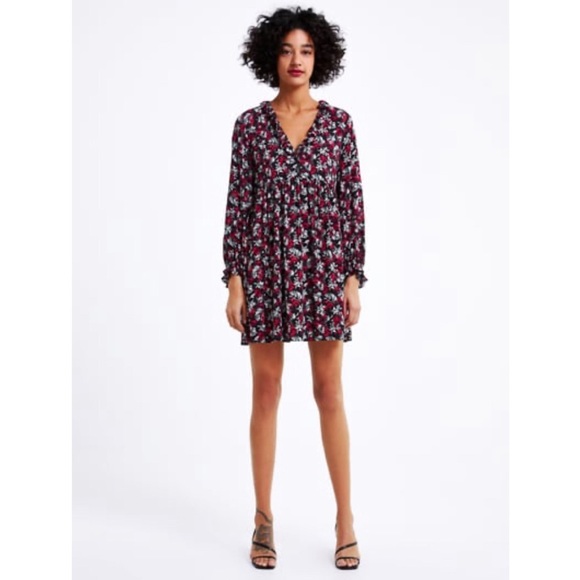 Zara Dresses & Skirts - Zara Flirty Floral Dress